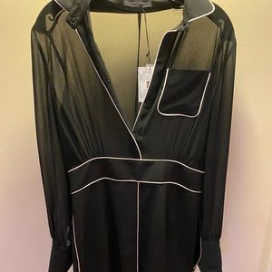 Sandro Ferrone Dress NWT Long Sleeve